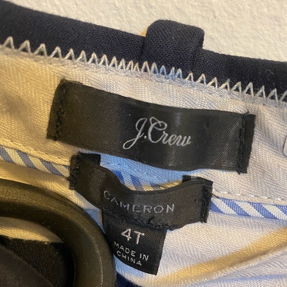 J. crew Women’s Cameron Pant in Navy size 4T - Picture 7 of 7